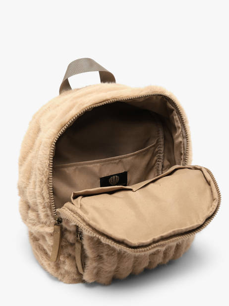 Rugzak Le voyage en panier Beige quadri AHP321 ander zicht 2