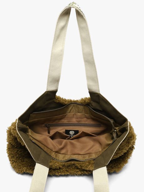 Schoudertas Winter Le voyage en panier Groen winter AHP326 ander zicht 2