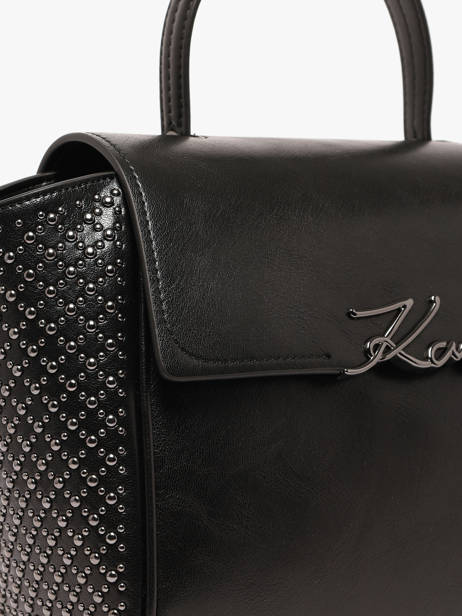 Handtas K Signature Karl lagerfeld Zwart k signature B4W30067 ander zicht 2