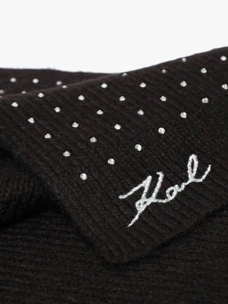 Sjaal Karl lagerfeld Zwart k signature B4W33030 ander zicht 1