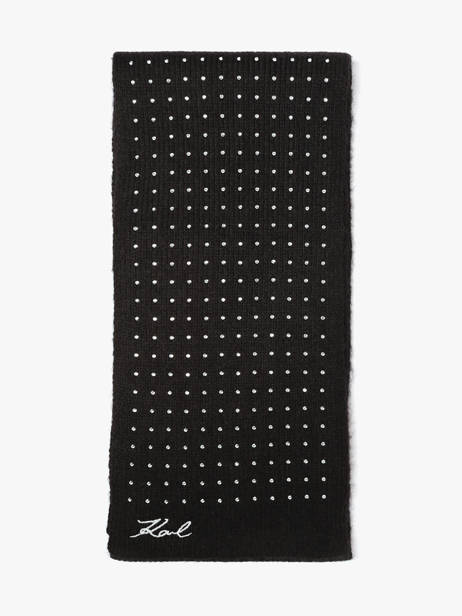 Sjaal Karl lagerfeld Zwart k signature B4W33030 ander zicht 2