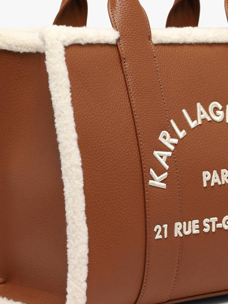 Handtas Rsg Karl lagerfeld Bruin rsg B4W30087 ander zicht 2
