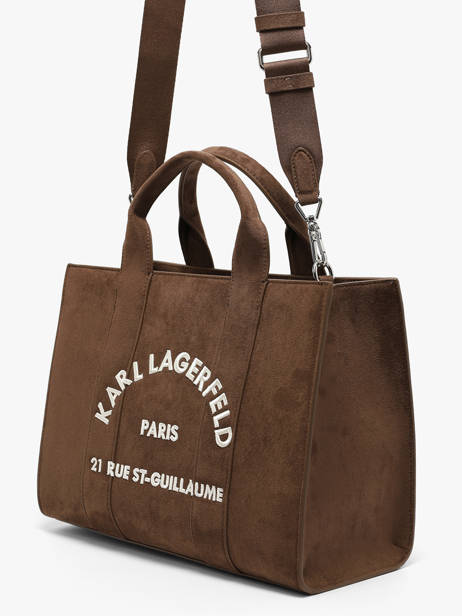 Handtas Rsg Karl lagerfeld Bruin rsg B4W30373 ander zicht 1