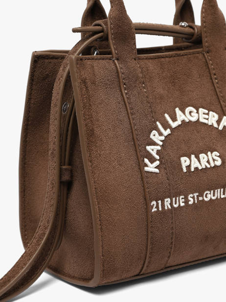 Cross Body Tas Rsg Karl lagerfeld Bruin rsg B4W30374 ander zicht 2