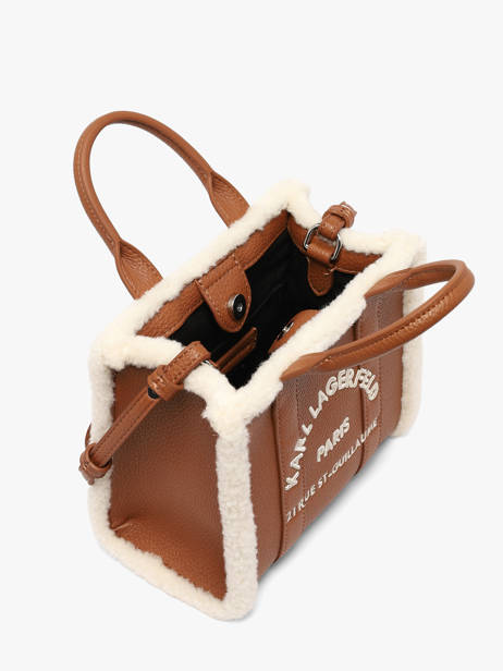 Cross Body Tas Rsg Karl lagerfeld Bruin rsg B4W30089 ander zicht 3