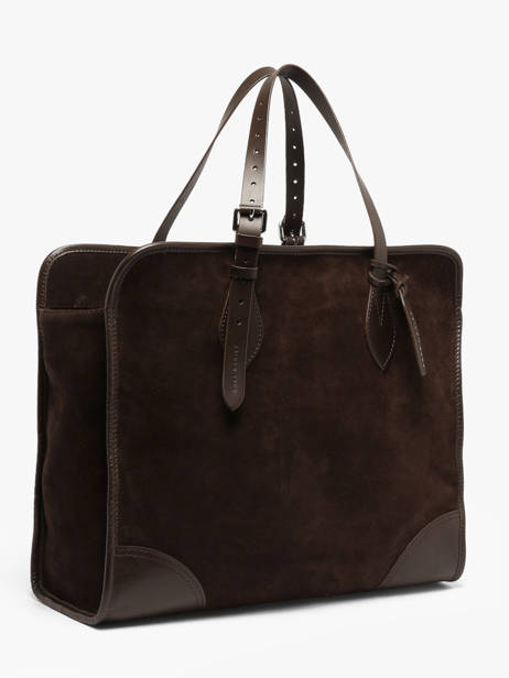 Handtas La Suite Leder Paul marius Bruin la suite CABALSUI ander zicht 1