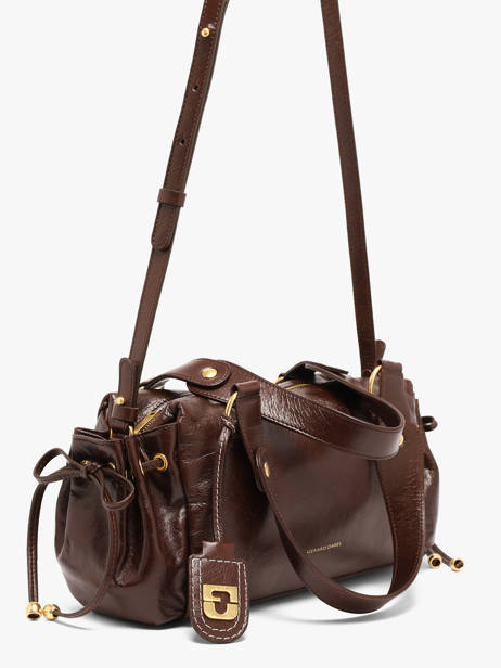 Schoudertas Studio Leder Gerard darel Bruin studio DESA6419 ander zicht 1
