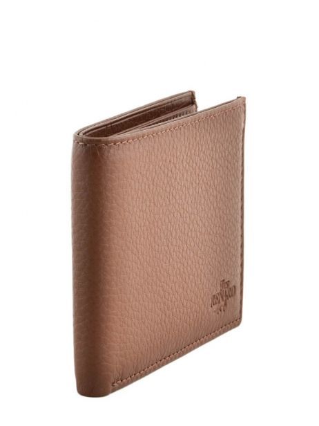 Portefeuille Leder Yves renard Bruin foulonne 2375 ander zicht 1