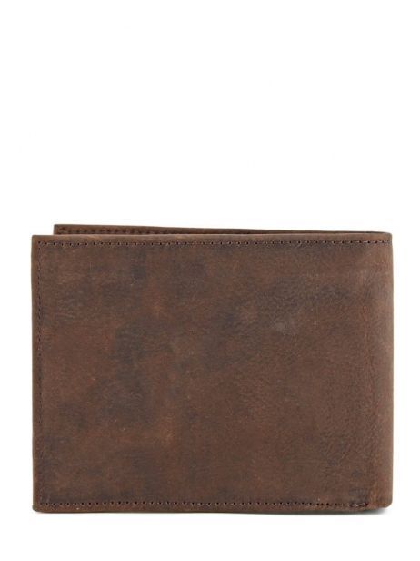 Portefeuille Leder Tommy hilfiger Bruin johnson AM00660 ander zicht 3