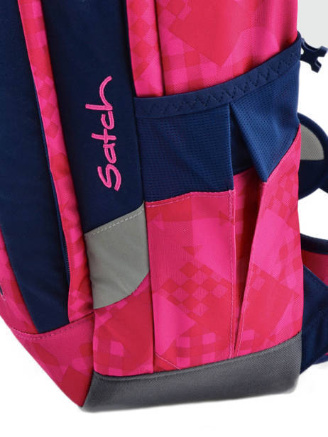 Rugzak 1 Compartiment Satch Roze pack SAT-SLE ander zicht 1