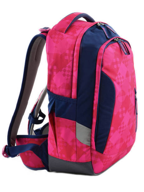 Rugzak 1 Compartiment Satch Roze pack SAT-SLE ander zicht 4
