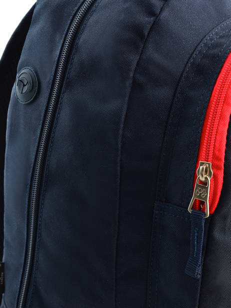 Rugzak 1 Compartiment Pepe jeans Blauw mangrove 64223 ander zicht 1
