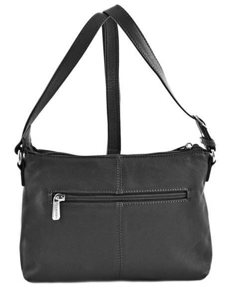 Cross Body Tas Confort Leder Hexagona Zwart confort 464778 ander zicht 4