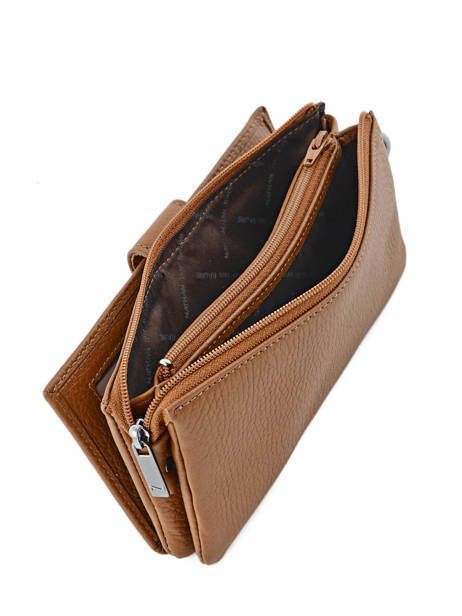 Portefeuille Original N Leder Nathan baume Bruin original n 104N ander zicht 4