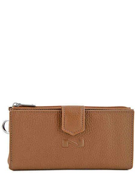 Portefeuille Original N Leder Nathan baume Bruin original n 104N