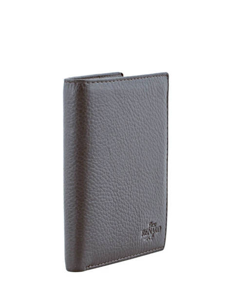 Portefeuille Foulonne Leder Yves renard Bruin foulonne 23425 ander zicht 1