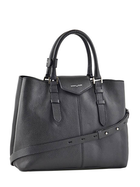 Handtas Les Marquises Leder Nathan baume Zwart les marquises N1720104 ander zicht 3