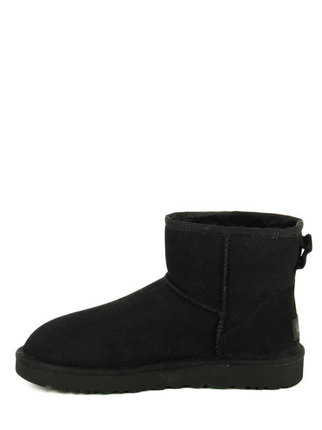 Classic Mini Ii Laarzen Uit Leder Ugg Zwart women 1016222 ander zicht 3