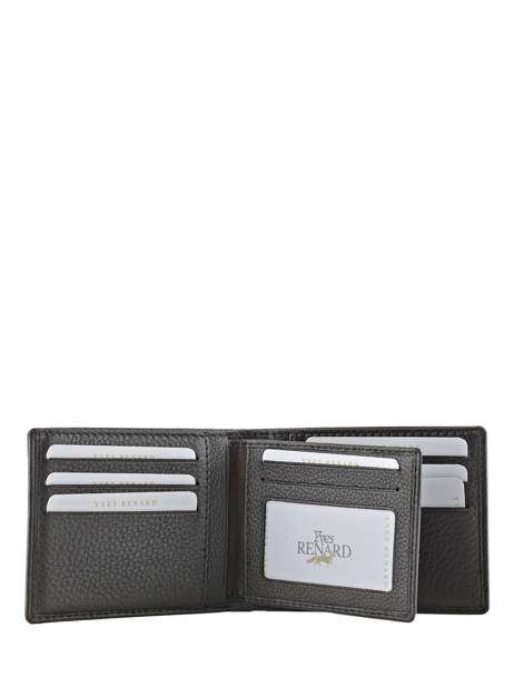 Portefeuille Foulonne Leder Yves renard Bruin foulonne 2374 ander zicht 2