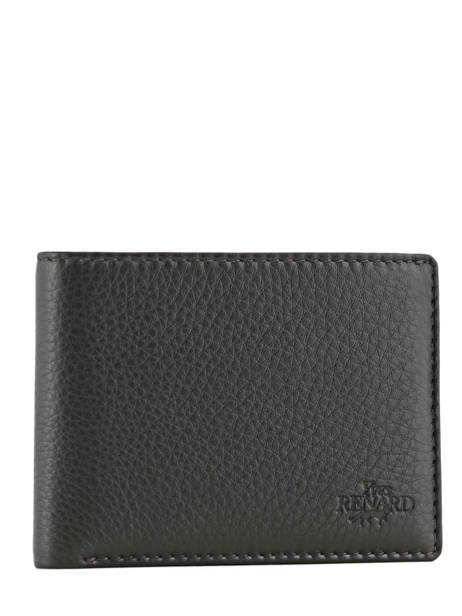 Portefeuille Foulonne Leder Yves renard Bruin foulonne 2374