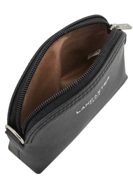 Portemonnee Leder Lancaster Zwart smooth 1 ander zicht 1