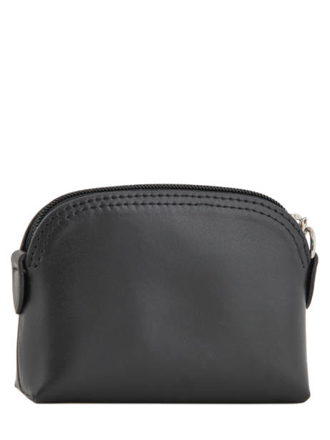 Portemonnee Leder Lancaster Zwart smooth 1 ander zicht 2
