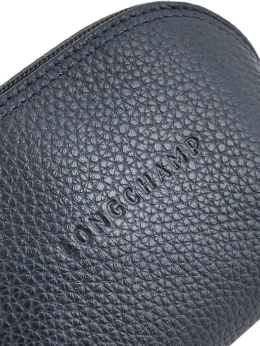 Longchamp Le foulonnÃ© Portemonnee Blauw