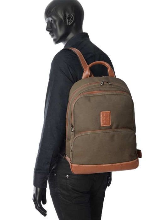Longchamp Boxford Rugzak Groen