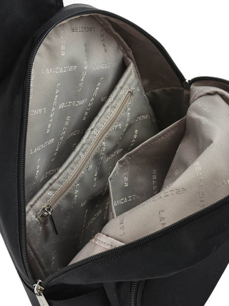 Rugzak Lancaster Zwart basic vernis 514-86 ander zicht 4
