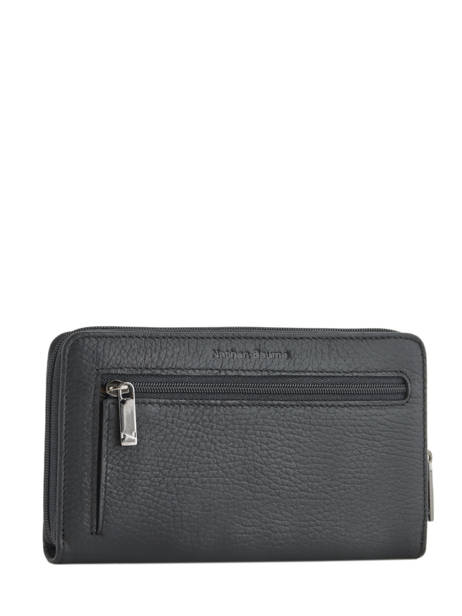 Portefeuille Original N Leder Nathan baume Zwart original n 388N ander zicht 2