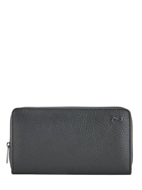 Portefeuille Original N Leder Nathan baume Zwart original n 388N