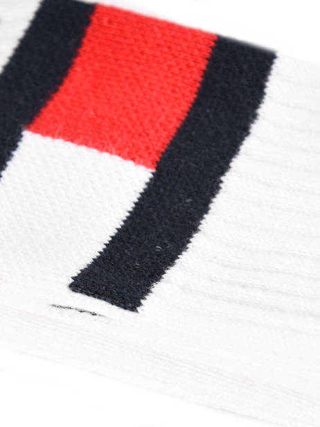 Sportsokken Tommy Logo Tommy hilfiger Wit socks men 48198501 ander zicht 1