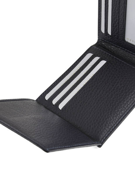 Portefeuille Leder Yves renard Blauw foulonne 2306 ander zicht 3