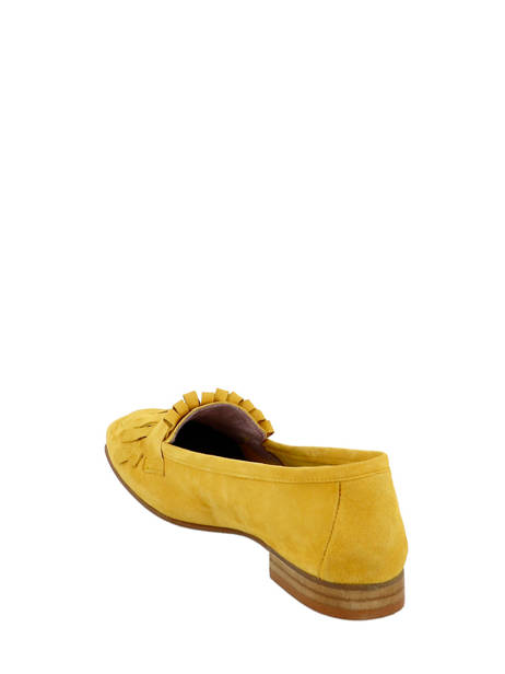 Mocassins Evita Folie's Geel women EVITA ander zicht 3
