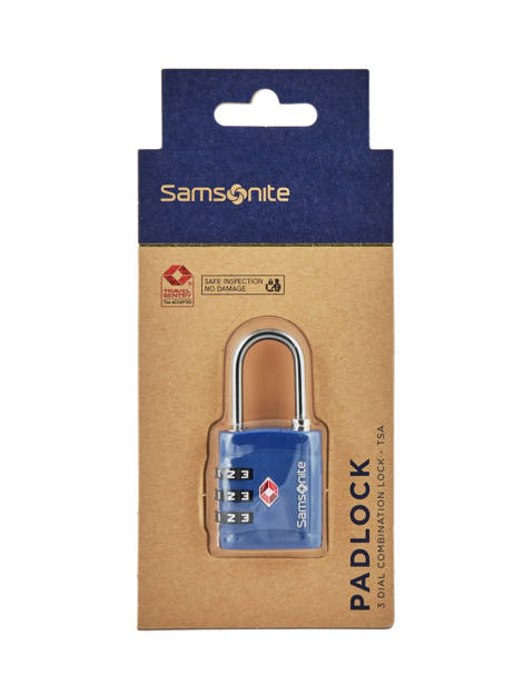 Hangslot Samsonite Blauw global ta C01099