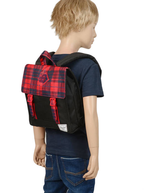 Rugzak Mini Herschel Zwart youth 10142 ander zicht 2