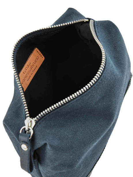 Etui Le Cabas Pailletten Vanessa bruno Blauw cabas 1V42032 ander zicht 2