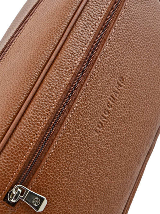 Longchamp Le foulonnÃ© Toiletzak Bruin