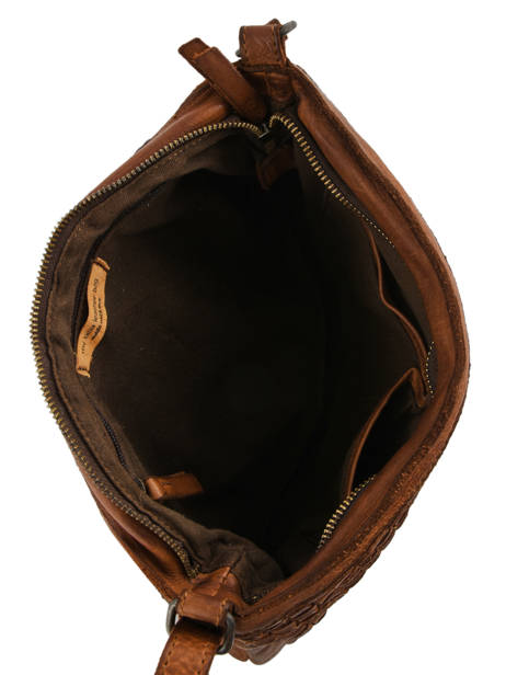 Cross Body Tas Heritage Leder Biba Bruin heritage KA2 ander zicht 4