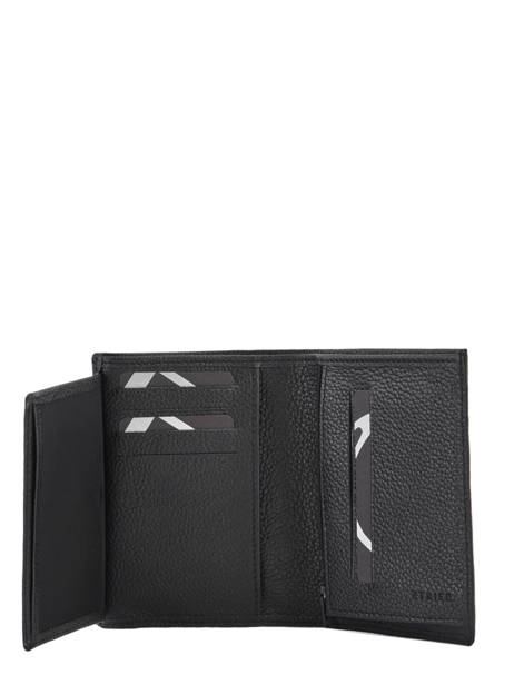 Portefeuille Madras Leder Etrier Zwart madras EMAD624 ander zicht 3