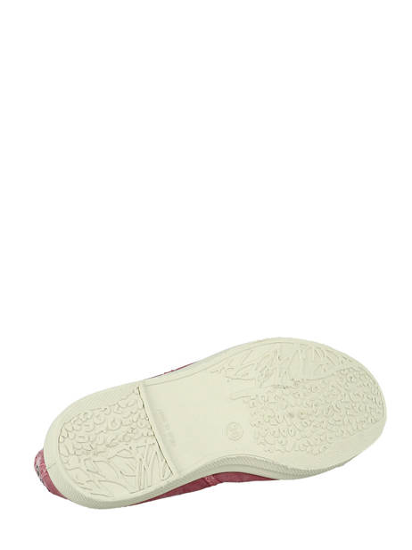 Low-top Sneakers Natural world Roze women 102E ander zicht 3