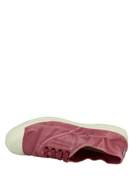 Low-top Sneakers Natural world Roze women 102E ander zicht 4