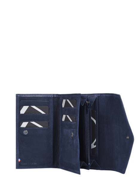 Portefeuille Etincelle Nubuck Leder Etrier Blauw etincelle nubuck EETN469 ander zicht 1