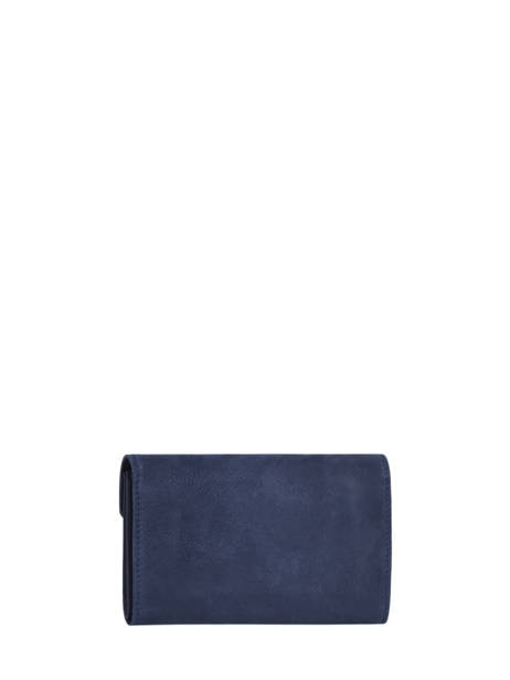 Portefeuille Etincelle Nubuck Leder Etrier Blauw etincelle nubuck EETN469 ander zicht 2