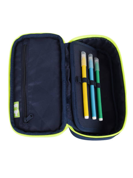 Pennenzak Satch Blauw pencil case BSC ander zicht 1