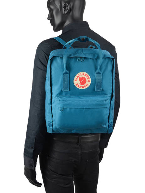 Rugzak Kånken 1 Compartiment Fjallraven Blauw kanken 23510 ander zicht 3