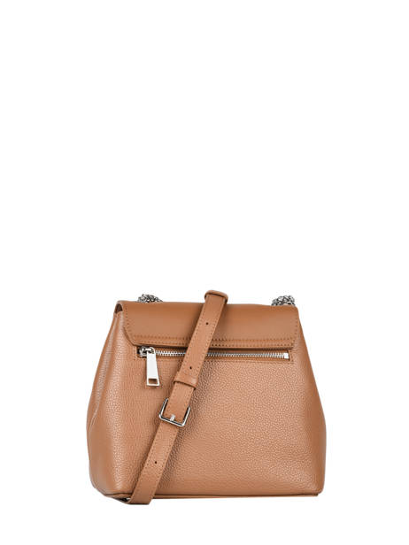 Cross Body Tas Foulonné Pia Leder Lancaster Bruin retro janis 61 ander zicht 3