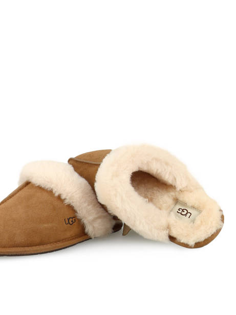 Scuffette Ii Pantoffels Uit Leder Ugg Bruin women 1106872 ander zicht 1