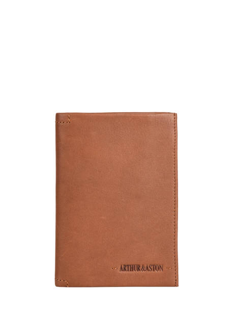 Portefeuille Johany Leder Arthur & aston Bruin johany 805