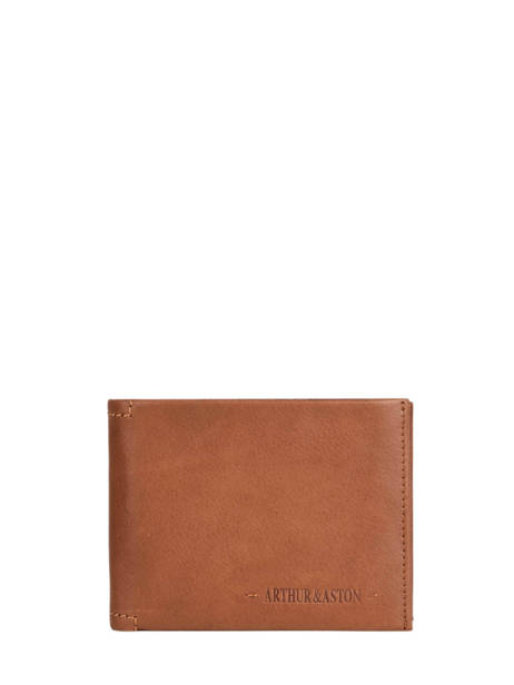 Portefeuille Arthur Johany Leder Arthur & aston Bruin johany 499